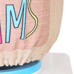 SWAYAM Beige Follow Your Dreams Digitally Printed Water Dispenser Cover image 4