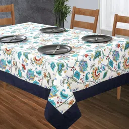 SHADES of LIFE Blue Printed Pure Cotton Table Covers-image-47