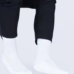 AIR GARB Ribbed Moisture-Wicking Calf Length Socks image 2