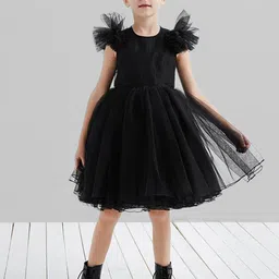 INCLUD Girls Fit & Flare Tulle Party Dress-picture-29