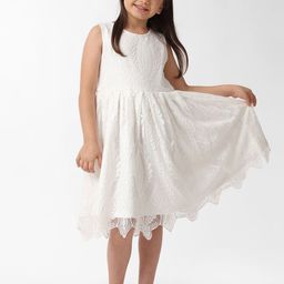 KATE & OSCAR Girls Scuba Fit & Flare Dress-picture-35
