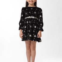 KATE & OSCAR Floral Print Bell Sleeve Fit & Flare Dress-picture-27