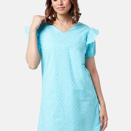 YU by Pantaloons Self Design A-Line Dress-picture-49
