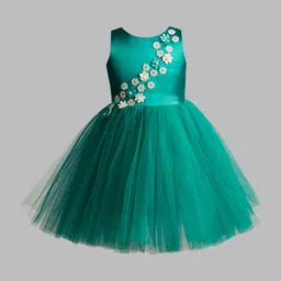 Toy Balloon kids Girls Embellished Net Fit & Flare Dress-picture-19