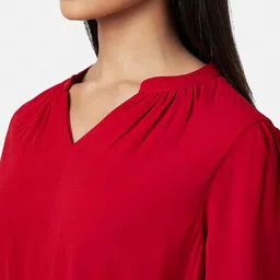 Annabelle by Pantaloons A-Line Dress With Tie-Up image 3