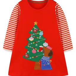 StyleCast Striped Patchwork A-Line Dress image 2