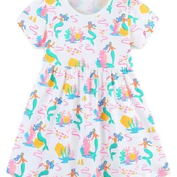 StyleCast Printed Fit & Flare Dress image 5