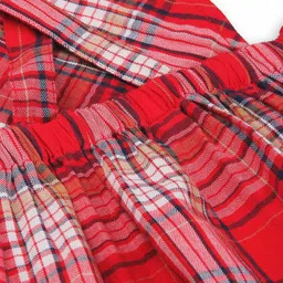 Beebay Girls Checked Pinafore Dress image 3