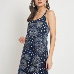 VELDRESS Ethnic Motifs Printed A Line Dress image 4