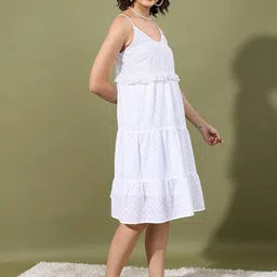 Vishudh Shoulder Straps A-Line Dress image 3