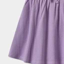 R&B Girls Round Neck Flutter Sleeve A-Line Dress image 4