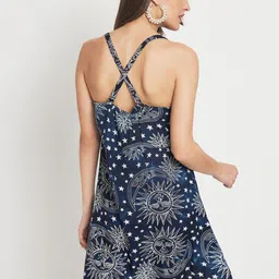 VELDRESS Ethnic Motifs Printed A Line Dress image 5