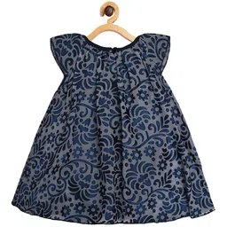 Creative Kids Infants Girls Pack Of 2 Floral Printed Cap Sleeves A-Line Romper Dress image 3