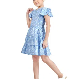 Tiny Girl Print Fit & Flare Dress image 2