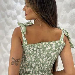 StyleCast x Revolte Floral Print Sheath Mini Dress image 5