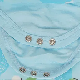 Creative Kids Infants Girls Pack Of 2 Floral Printed Cap Sleeves A-Line Romper Dress image 5