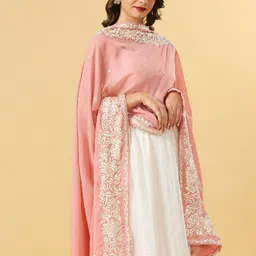 Dupatta Bazaar Embroidered Dupatta with Thread Work image 5