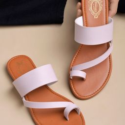 Shoetopia Women One Toe Flats-picture-30