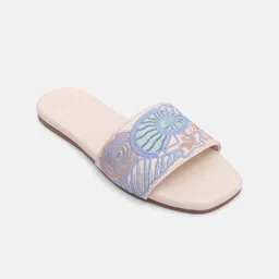 elevato basics Elevato Women Embellished Open Toe Flats image 4