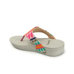 Carlton London sports Textured Open Toe Flats image 4