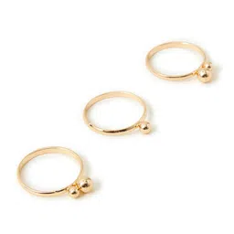 Accessorize Set Of 3 Beaded Finger Rings image 4