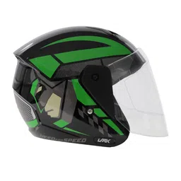 TVS Men Batman Graphic Printed Open Face Helmet image 1
