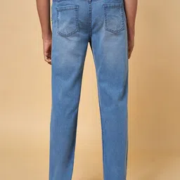 Coolsters by Pantaloons Boys Tapered Fit Low Distress Light Fade Jeans image 3