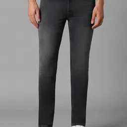 Louis Philippe Jeans Men Slim Fit Mid-Rise Heavy Fade Clean Look Jeans-picture-26
