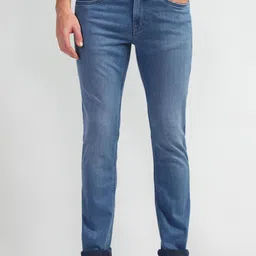 Arrow Sport Men Mid-Rise Jameson Slim Fit Heavy Fade Stretchable Jeans-picture-25