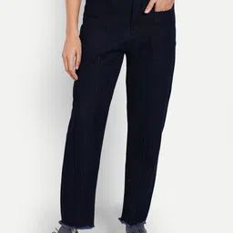 AngelFab Women Jean Straight Fit High-Rise Cotton Jeans-image-45