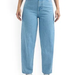 Pepe Jeans Women Barrel Fit High-Rise Light Fade Jeans-image-12