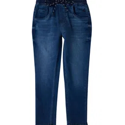 Gini and Jony Boys Slim Fit Mid-Rise Clean Look Light Fade Jeans image 1