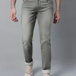 Cantabil Men Comfort Light Fade Jeans-picture-29