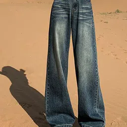 StyleCast Women Cotton Bootcut High-Rise Heavy Fade Jeans-picture-7