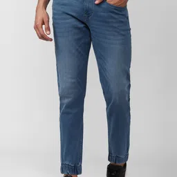 VAN HEUSEN DENIM LABS Men Blue Light Fade Jeans-picture-34