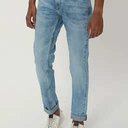 Mufti Men Mid-Rise Heavy Fade Clean Look Stretchable Jeans-picture-39