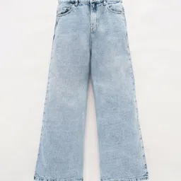 edheads Girls Mid-Rise Straight Fit Heavy Fade Clean Look Stretchable Jeans-picture-25