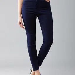 DOLCE CRUDO Women Skinny Fit High-Rise Stretchable Jeans-picture-17
