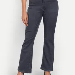 BAESD Women Jean Bootcut Fit Mid-Rise Cotton Jeans image 1