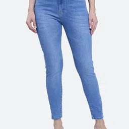 FCK-3 Women Hottie High-Rise Clean Look Light Fade Stretchable Jeans-image-90