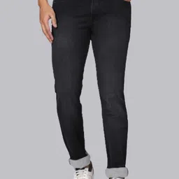 RJ Denim Men Slim Fit Highly Distressed Light Fade Stretchable Jeans-picture-5
