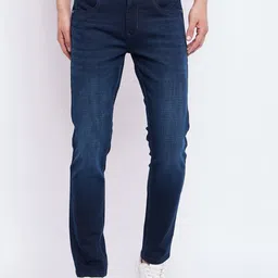 Duke Men Slim Fit Light Fade Mid-Rise Cotton Stretchable Jeans-image-90