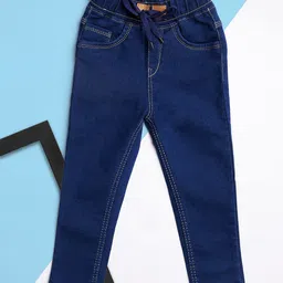 A-Okay Girls Slim Fit High-Rise Clean Look Acid Wash Stretchable Jeans-picture-36
