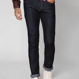 Cantabil Men Mid-Rise Clean Look Stretchable Cotton Jeans-picture-18