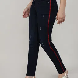 Campus Sutra Women Comfort Low Distress Stretchable Jeans-picture-36