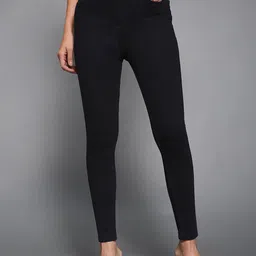 Miss Chase Women Skinny Fit High-Rise Heavy Fade Stretchable Jeans-picture-36