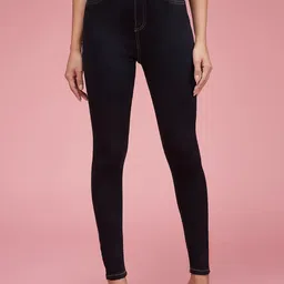 Miss Chase Women Skinny Fit High-Rise Heavy Fade Stretchable Jeans-image-81