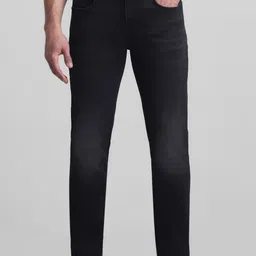 Jack & Jones Men Clark Mid-Rise Heavy Fade Stretchable Jeans-picture-37
