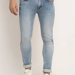 LOUIS STITCH Men Slim Fit Heavy Fade Stretchable Jeans-picture-38