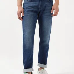 Lee Men Slim Fit Light Fade Stretchable Cotton Jeans-picture-36
